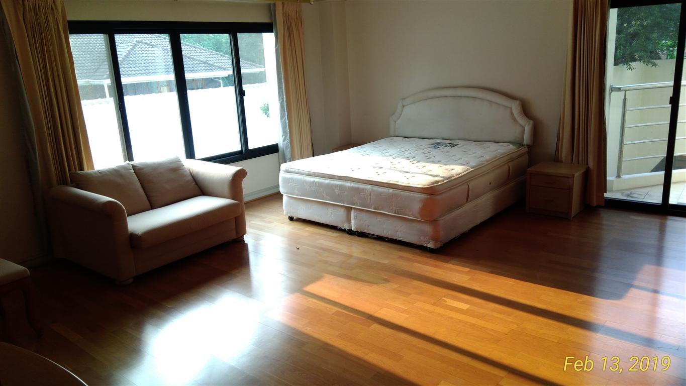 MASTER BEDROOM AT SATHORN CREST APARTMENT UNIT 2ND FLOOR